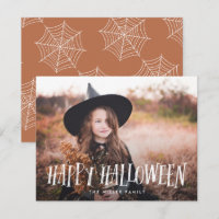 Halloween élégant et heureux Photo complète