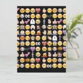 Carte halloween emoji (Debout devant)