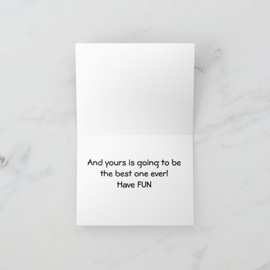 CARTE HALLOWEEN EST EN ROUTE (Intérieur)