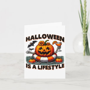 Carte Halloween Est Un Halloween Éffrayant Pour Les Homm