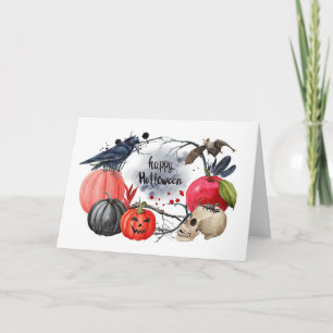 CARTE **HALLOWEEN ET AUTOMNE** QUE POUVEZ-VOUS DEMANDER