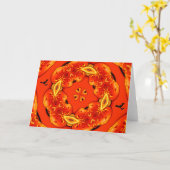 Carte Halloween et Me_ (Fleur jaune)