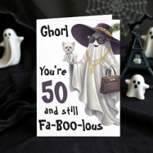 Halloween Fantômes Fantômes Drôle Joyeux 50e anniv