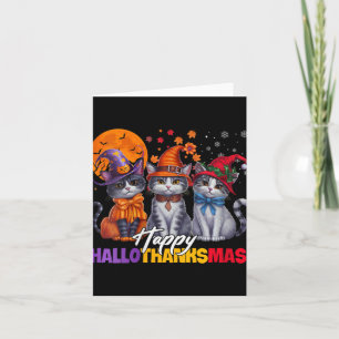 Carte Halloween Filles Thanksgiving Christmas Happy Hall