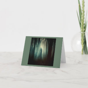 Carte Halloween - Forêt hantée 4