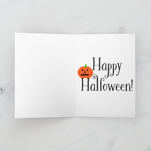 Carte Halloween Ghost (Intérieur)