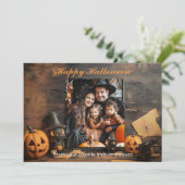 Carte Halloween Ghoul-tastic Salutations (Debout devant)