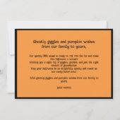 Carte Halloween Ghoul-tastic Salutations (Dos)