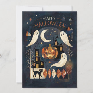Carte Halloween Greeting Card
