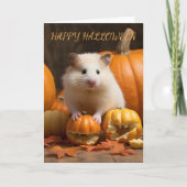 Carte Halloween Hamster (Devant)