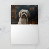 Carte Halloween Havanais effraie (Intérieur)