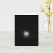 Carte Halloween heureux (Fleur jaune)