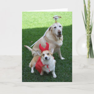 Carte Halloween heureux