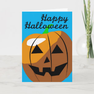 Carte Halloween heureux