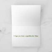 Carte Halloween heureux - illustration d'aquarelle (Intérieur)