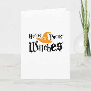 Carte Halloween Hocus Pocus Witny
