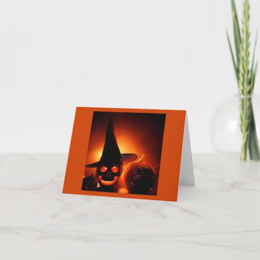 Carte Halloween - Jack-O-Lanterns 5 (Devant)