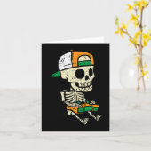 Carte Halloween Jeu Skeleton Costume Gamer Garçons Enfan (Fleur jaune)