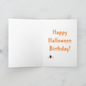Carte Halloween Joyeux 1er Boo Day (Intérieur)