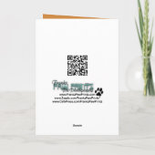 Carte Halloween - juste un Lil éffrayant - golden (Dos)