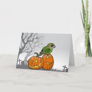 Carte Halloween Kakapo