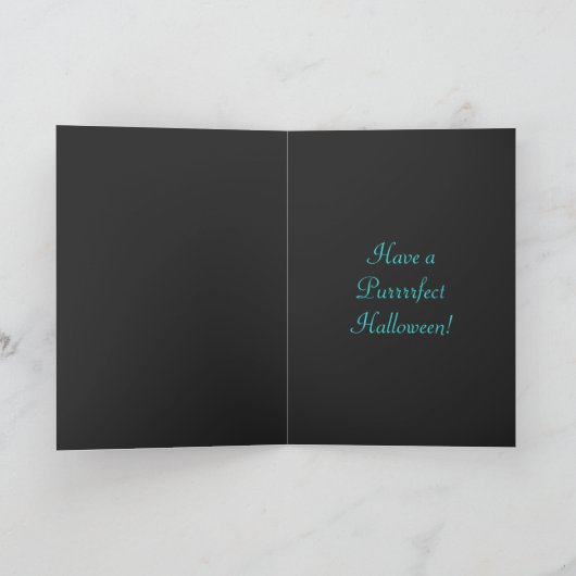 Carte Halloween Kitty (Intérieur)