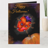 Carte Halloween Ladybug (Devant)