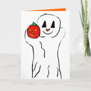 Carte HALLOWEEN LITTLE GHOST card