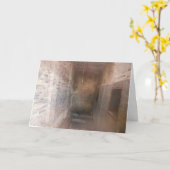 Carte Hallowe'en "Lowertown Depot Room" (Fleur jaune)