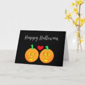 Carte Halloween magique : vide (Fleur jaune)