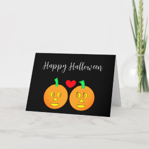 Carte Halloween magique : vide