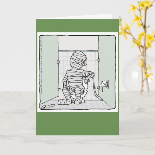 Carte Halloween : maman (Fleur jaune)