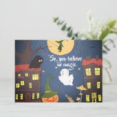 Carte Halloween Merci immobilier d'entreprise hypothécai (Debout devant)