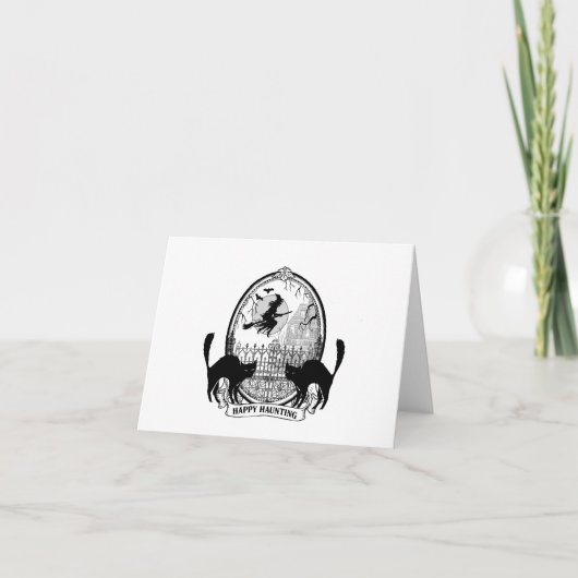 Carte Halloween moderne (Devant)
