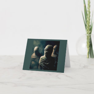 Carte Halloween - momies 4