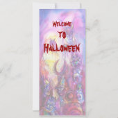 Carte HALLOWEEN MONSTERS / ORK WAR Imaginaire (Dos)