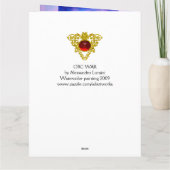 Carte HALLOWEEN MONSTERS / ORK WAR Imaginaire (Dos)