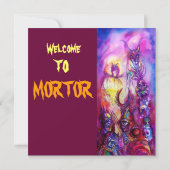 Carte HALLOWEEN MONSTERS / ORK WAR Imaginaire (Dos)