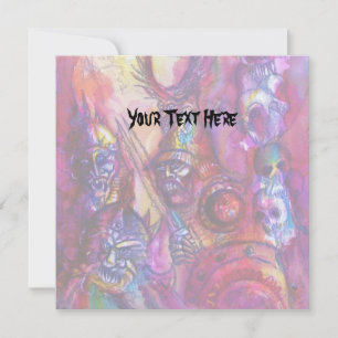 Carte HALLOWEEN MONSTERS / ORK WAR Imaginaire