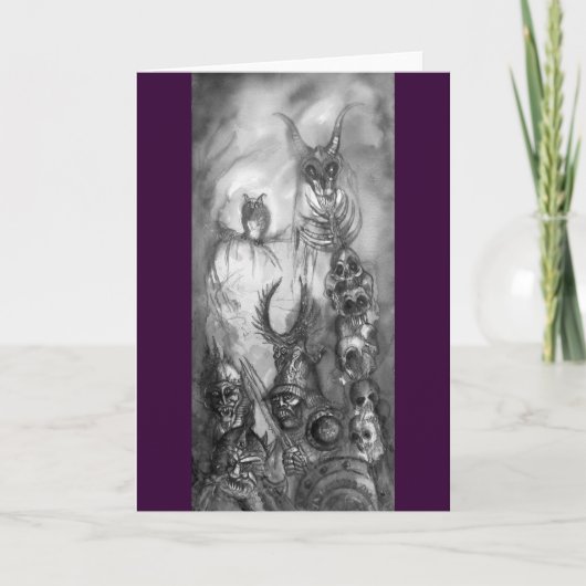 Carte HALLOWEEN MONSTERS / ORK WAR Imaginaire (Devant)