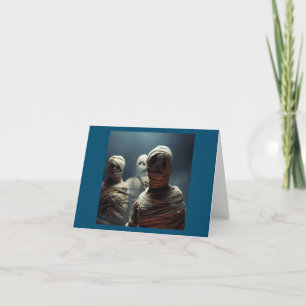 Carte Halloween - Mummies 2