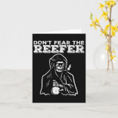 Carte Halloween Ne Craindre Reefer Grim Reaper Drôle Cos (Fleur jaune)