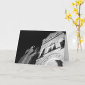 Carte Halloween 'Night Glow' (Fleur jaune)