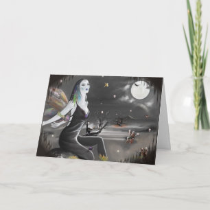 Carte Halloween Night Wings