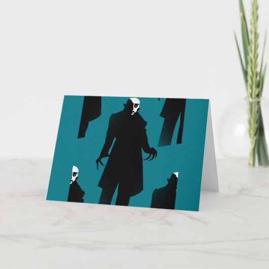 Carte halloween nosferatu (Devant)