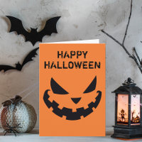 Halloween orange personnalisé de Jack-o'-lantern e