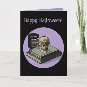 Carte Halloween Personnalisé Whimsical Funny moderne vio