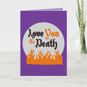Carte Halloween Personnalisé Whimsical Funny moderne vio