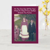 Carte Halloween photo vintage (Fleur jaune)