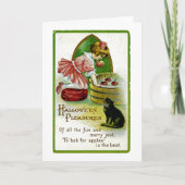 Carte Hallowe'en Plaisirs (Devant)